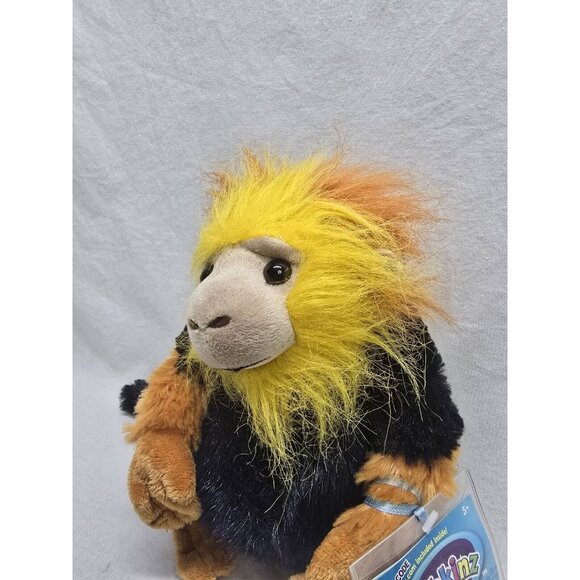 GANZ Webkinz Golden Lion Tamarin HM666 Plush Stuffed Animal Sealed Code - Picture 3 of 7